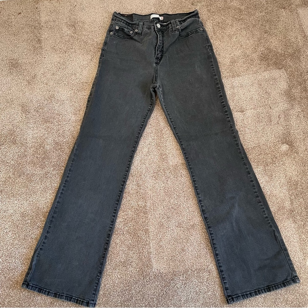 Signature by Levi Strauss Black Perfectly Slimming High Rise Bootcut Jeans